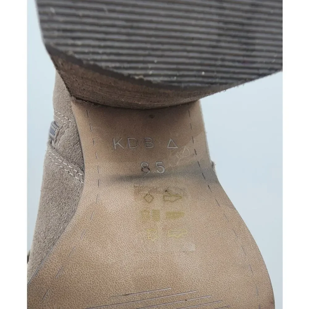 Kelsi Dagger X Anthropologie‎ Brooklyn Logan Over-The-Knee Boots Grey Size 8.5